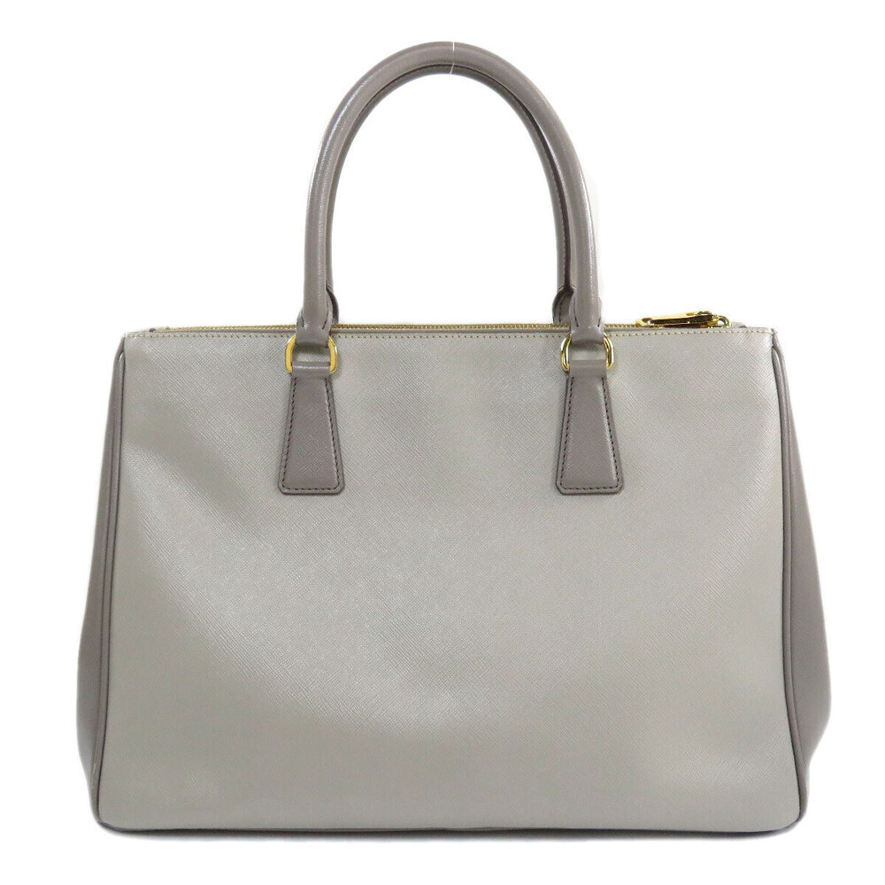 Prada Pomice Galleria saffiano tote Argilla Gray crossgrain Lux Saffiano Gray